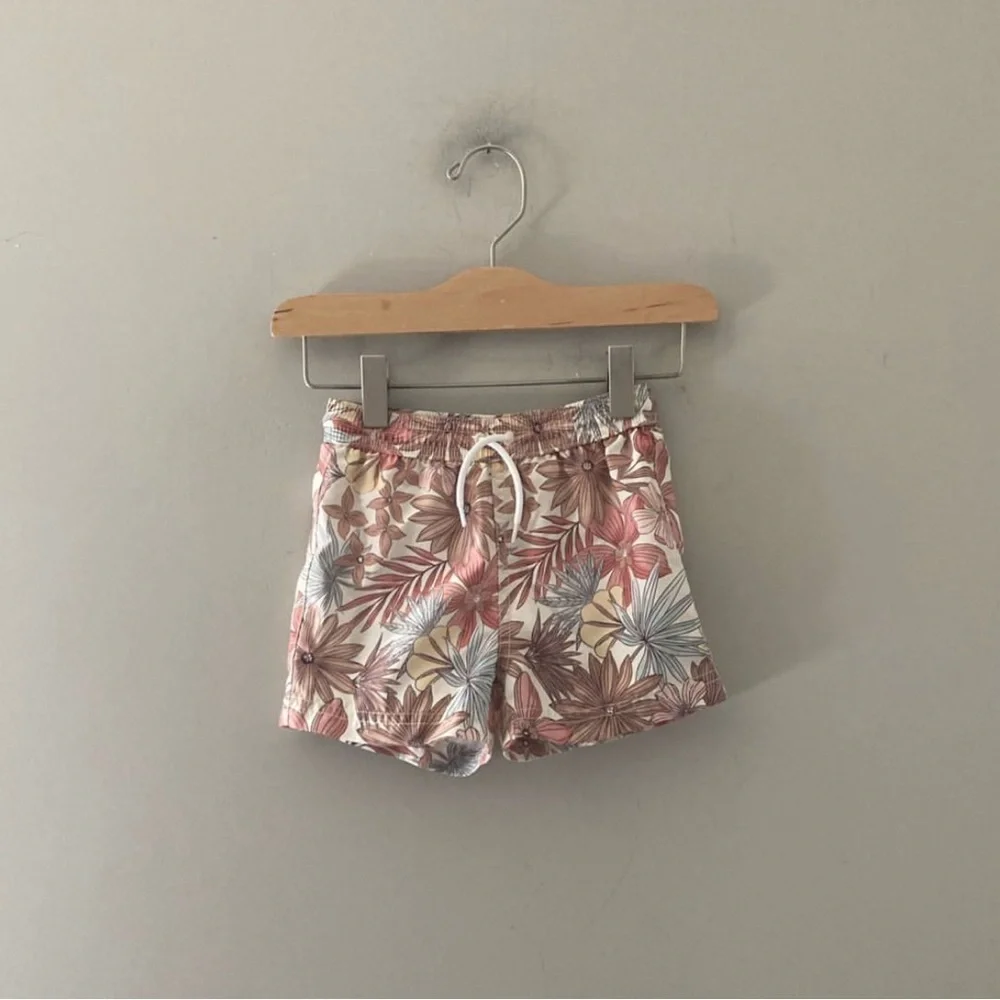 $21 ADD ON swim trunks‎ janie and jack Jamie Kay Tropical Shorts 12-18M H&M Kate